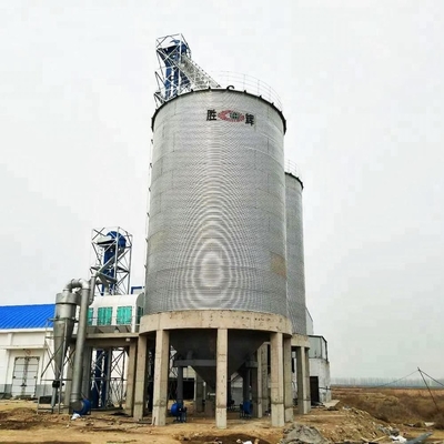 Utilisation en acier de grain de stockage du silo de grain de blé du prix usine 1000tons 10m*10m*22.84m